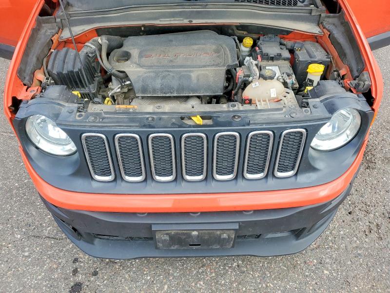 2016 Jeep Renegade მანქანა იყიდება აუქციონზე, vin: ZACCJAAT4GPC95567, აუქციონის ნომერი: 60173286
