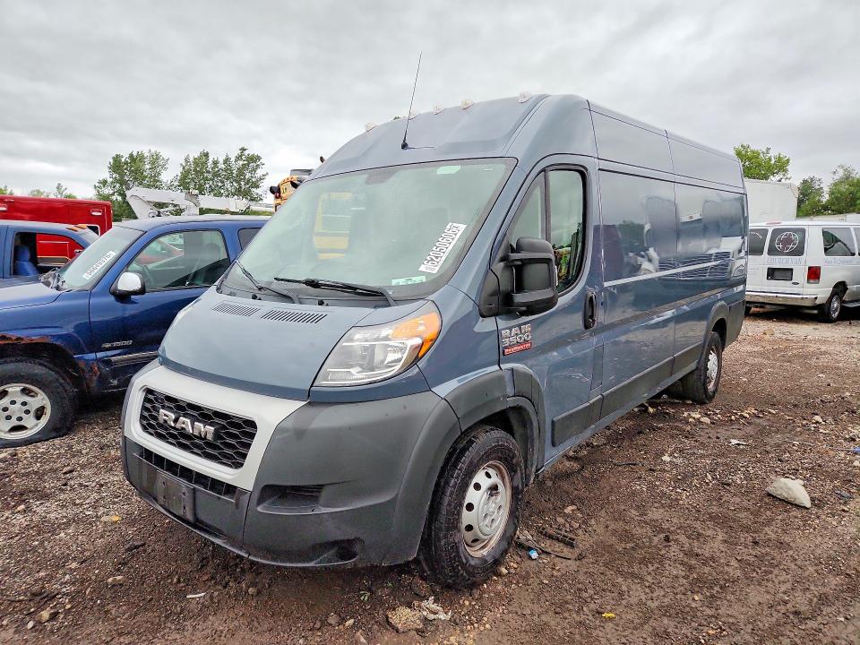 2021 Ram Promaster 3500 მანქანა იყიდება აუქციონზე, vin: 3C6FRVJG0ME501189, აუქციონის ნომერი: 62050606