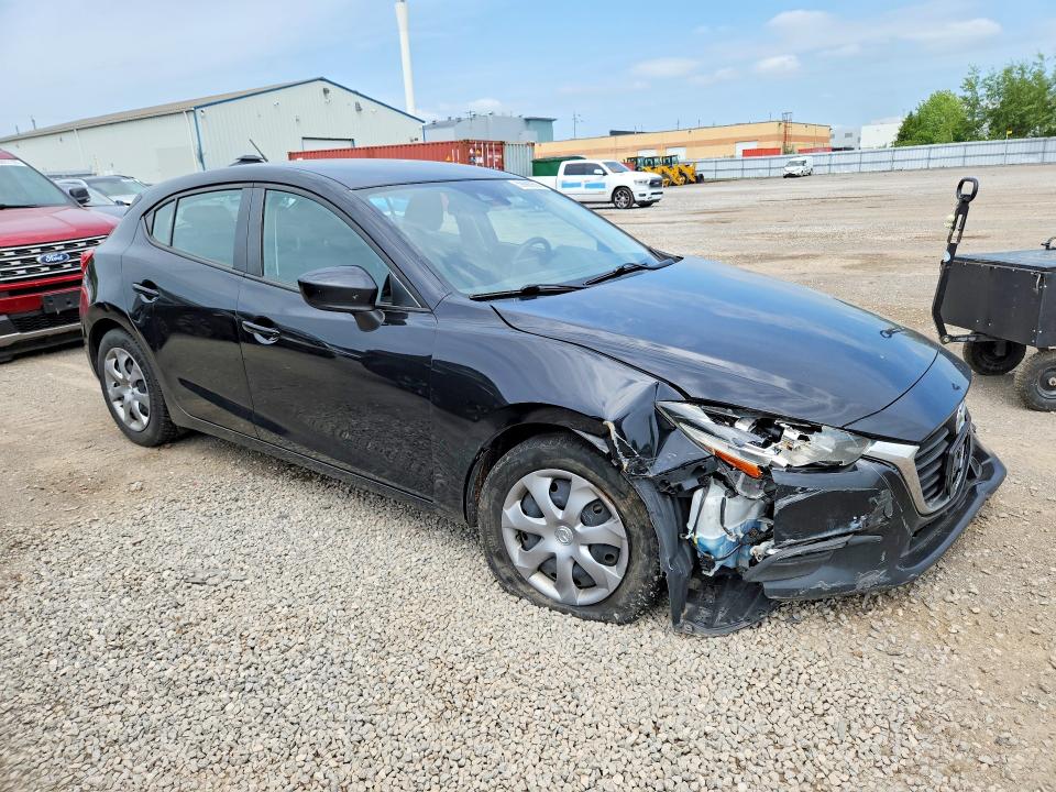 2018 Mazda 3 მანქანა იყიდება აუქციონზე, vin: JM1BN1K77J1182673, აუქციონის ნომერი: 59686906