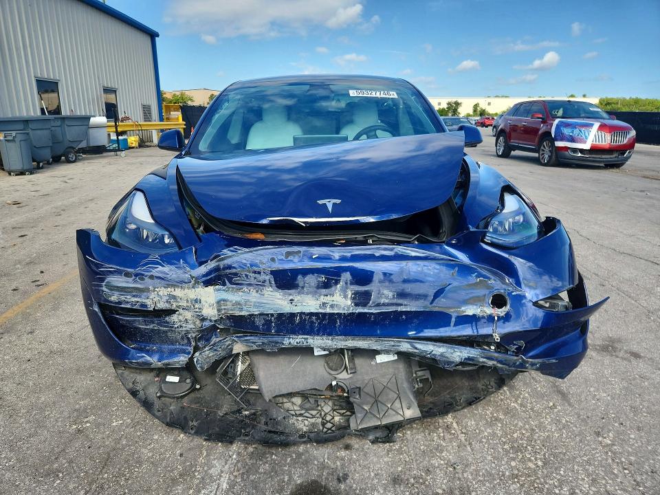 59327746 :رقم المزاد ، 5YJ3E1EA4PF412388 vin ، 2023 Tesla Model 3 مزاد بيع