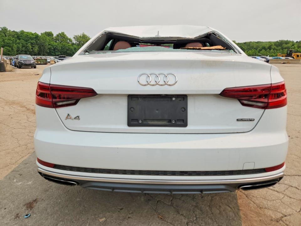 Продажа на аукционе авто 2019 Audi A4, vin: WAUDNAF45KN018872, номер лота: 61043486