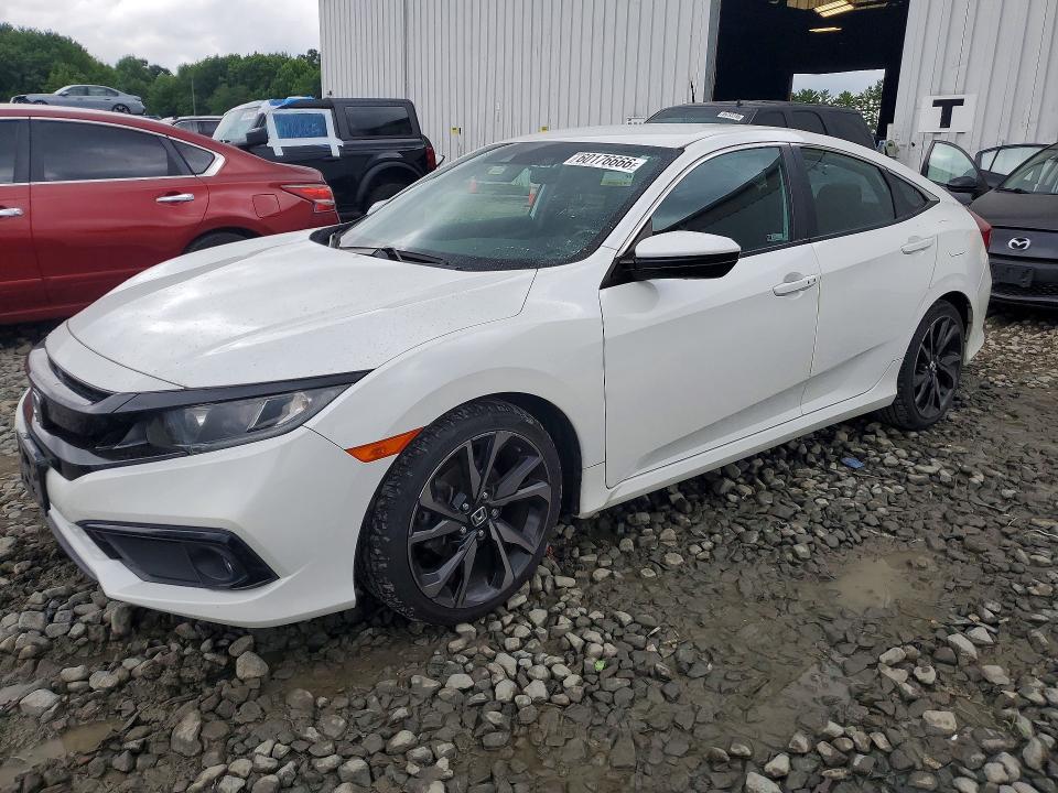 2020 Honda Civic მანქანა იყიდება აუქციონზე, vin: 2HGFC2F87LH517176, აუქციონის ნომერი: 60176666