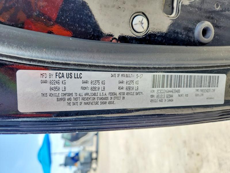 Aukcja sprzedaży 2017 Dodge Challenger, vin: 2C3CDZAG0HH639489, numer aukcji: 61370856