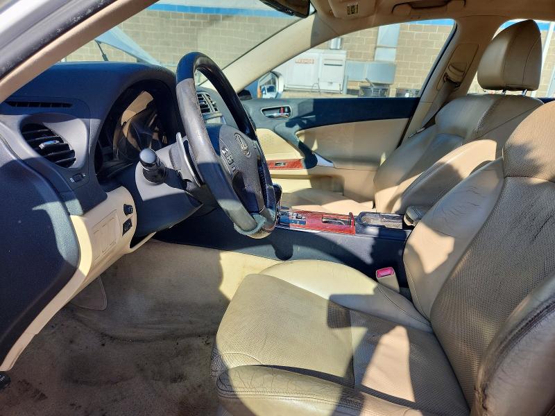 Продаж на аукціоні авто 2007 Lexus Is 250, vin: JTHBK262572028607, номер лоту: 62407636