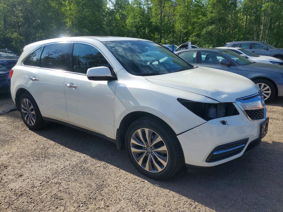 Продаж на аукціоні авто 2014 Acura Mdx, vin: 5FRYD4H6XEB507549, номер лоту: 62972516
