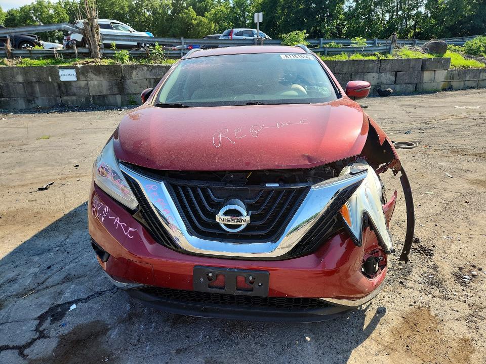 61151566 :رقم المزاد ، 5N1AZ2MH0HN138850 vin ، 2017 Nissan Murano مزاد بيع