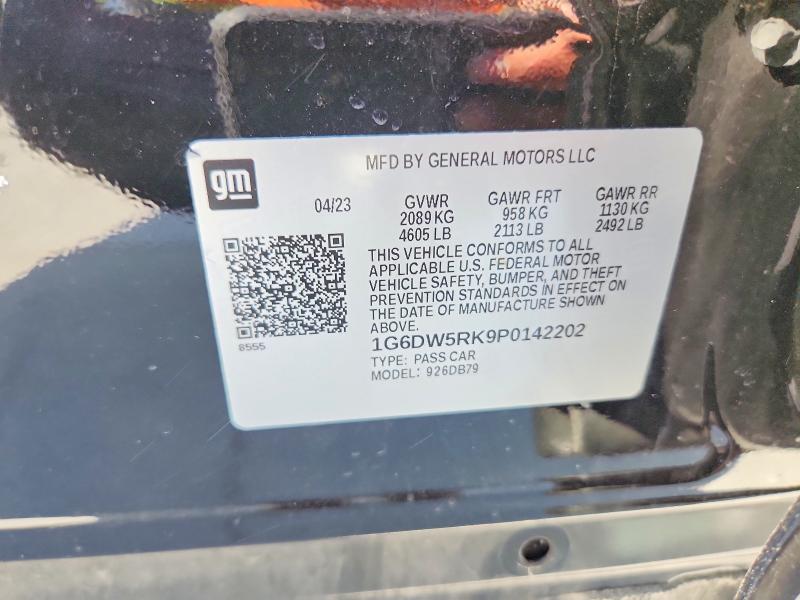 Aukcja sprzedaży 2023 Cadillac Ct5, vin: 1G6DW5RK9P0142202, numer aukcji: 59368336