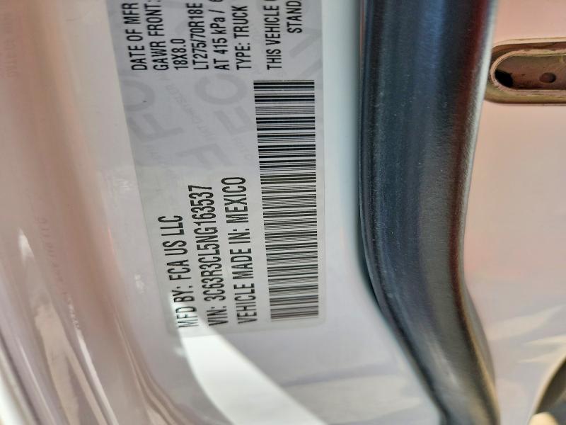 59973996 :رقم المزاد ، 3C63R3CL5NG163537 vin ، 2022 Ram 3500 مزاد بيع