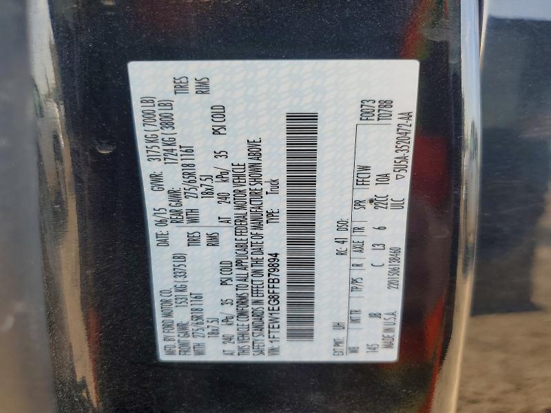 Продаж на аукціоні авто 2015 Ford F150, vin: 1FTEW1EG8FFB79894, номер лоту: 61205366