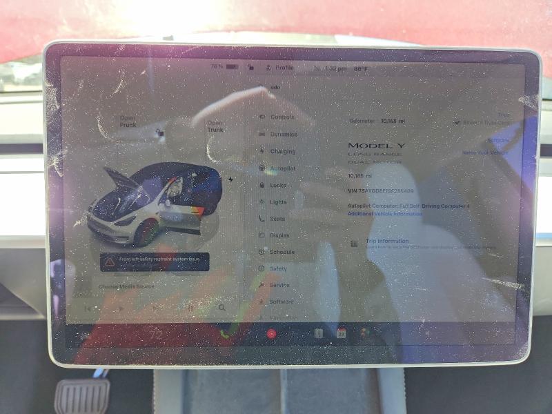 Aukcja sprzedaży 2025 Tesla Model Y, vin: 7SAYGDEE1SF286409, numer aukcji: 62432486