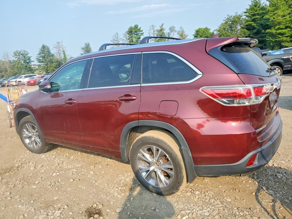 Aukcja sprzedaży 2015 Toyota Highlander, vin: 5TDJKRFH3FS157706, numer aukcji: 61948906