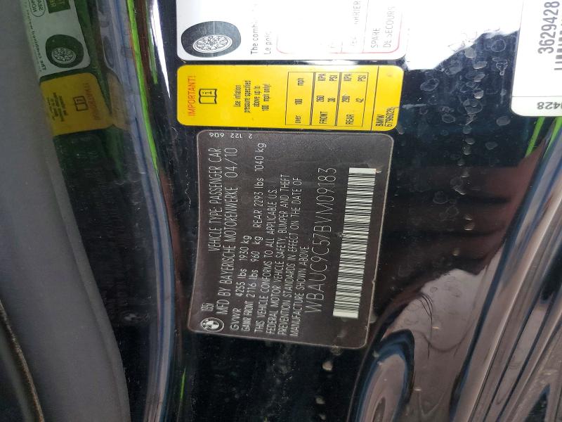 61045966 :رقم المزاد ، WBAUC9C57BVM09183 vin ، 2011 Bmw 135 مزاد بيع