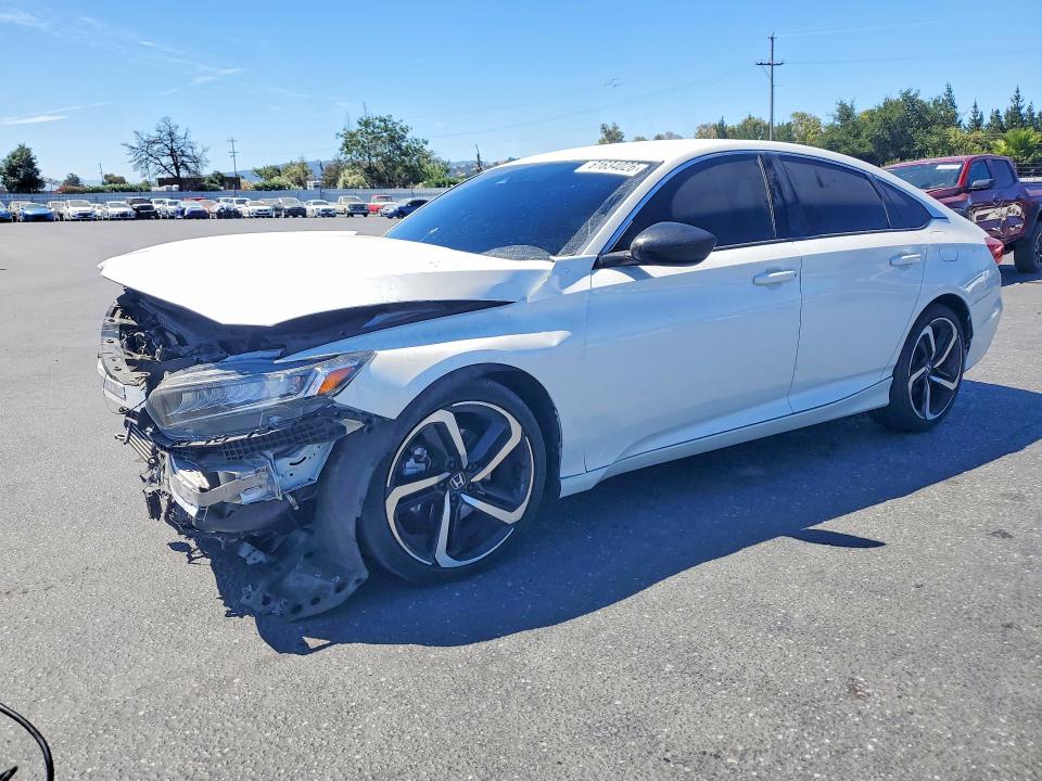 2021 Honda Accord მანქანა იყიდება აუქციონზე, vin: 1HGCV1F39MA071852, აუქციონის ნომერი: 61634026