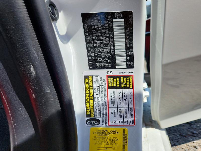 61807336 :رقم المزاد ، 4T1DAACK4TU212488 vin ، 2026 Toyota Camry مزاد بيع