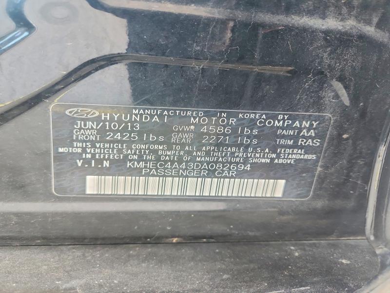 63301986 :رقم المزاد ، KMHEC4A43DA082694 vin ، 2013 Hyundai Sonata مزاد بيع
