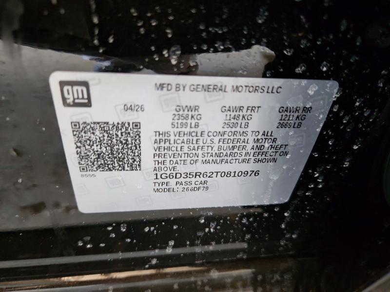 Продажа на аукционе авто 2026 Cadillac Ct5-v, vin: 1G6D35R62T0810976, номер лота: 59733816