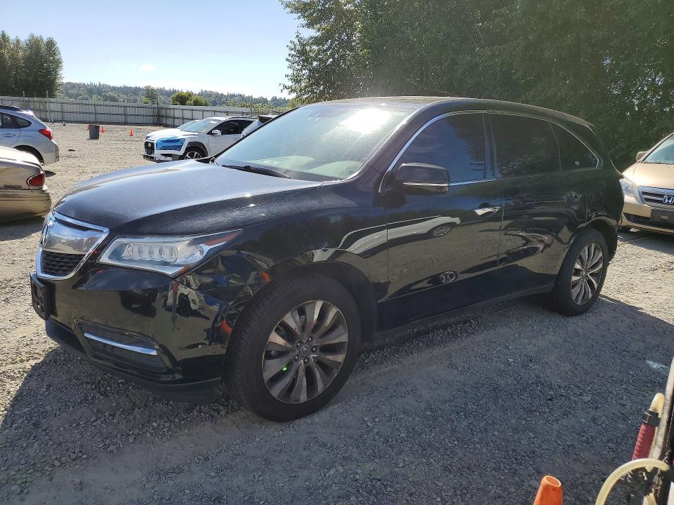 Продажа на аукционе авто 2015 Acura Mdx, vin: 5FRYD4H42FB032138, номер лота: 62722056