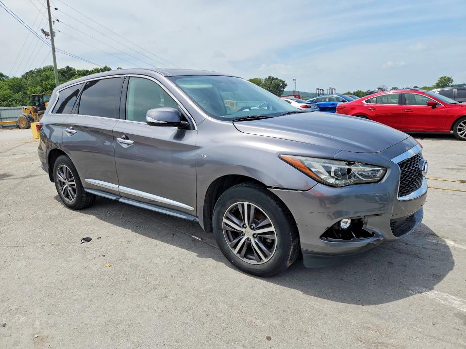 62017116 :رقم المزاد ، 5N1DL0MM5HC550760 vin ، 2017 Infiniti Qx60 مزاد بيع