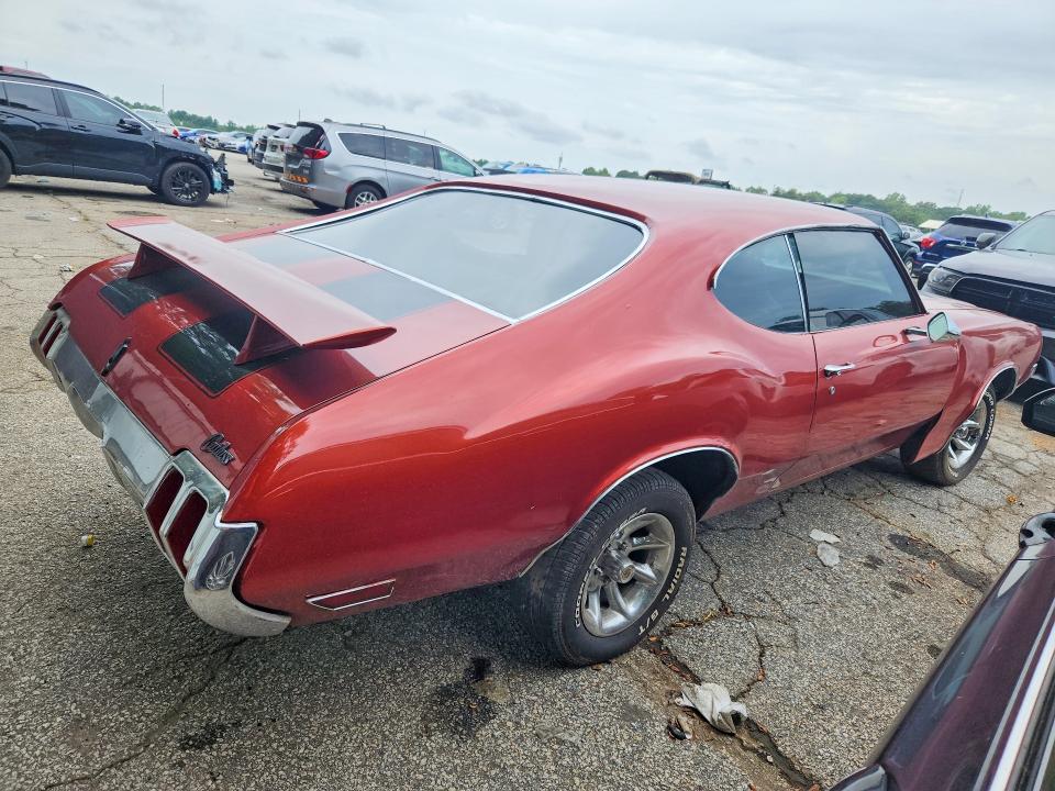 Aukcja sprzedaży 1970 Oldsmobile Cutlass, vin: 33C870E107148, numer aukcji: 62784936