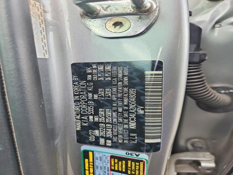 Продаж на аукціоні авто 2022 Kia Ev6, vin: KNDC34LA2N5048089, номер лоту: 61596036