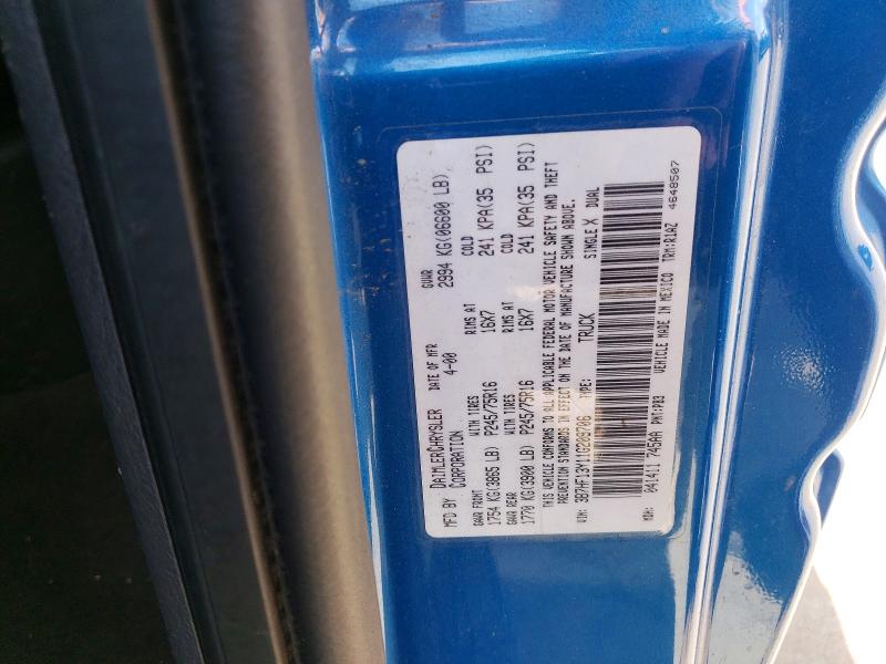 2001 Dodge Ram 1500 მანქანა იყიდება აუქციონზე, vin: 3B7HF13Y11G209706, აუქციონის ნომერი: 61507026