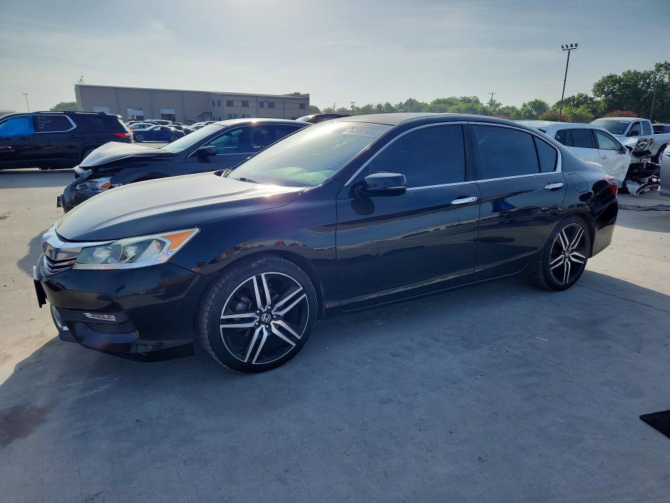 62991456 :رقم المزاد ، 1HGCR2F7XHA053301 vin ، 2017 Honda Accord مزاد بيع