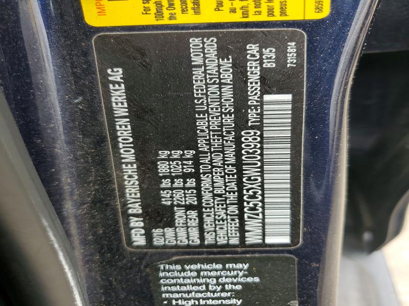 Aukcja sprzedaży 2016 Mini Cooper, vin: WMWZC5C5XGWU03989, numer aukcji: 61856526