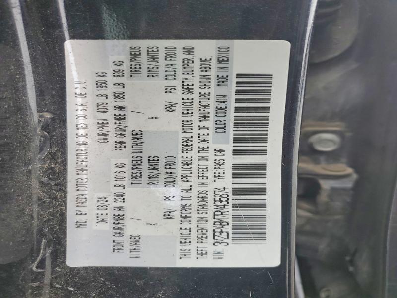 2024 Mazda 3 მანქანა იყიდება აუქციონზე, vin: 3MZBPABM7RM435874, აუქციონის ნომერი: 62157326