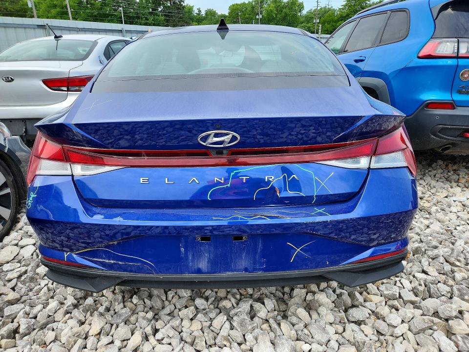 2021 Hyundai Elantra მანქანა იყიდება აუქციონზე, vin: 5NPLM4AG7MH029427, აუქციონის ნომერი: 59680936