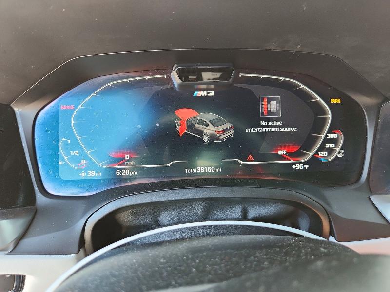 2021 Bmw M3 მანქანა იყიდება აუქციონზე, vin: WBS33AY08MFL43116, აუქციონის ნომერი: 58294196