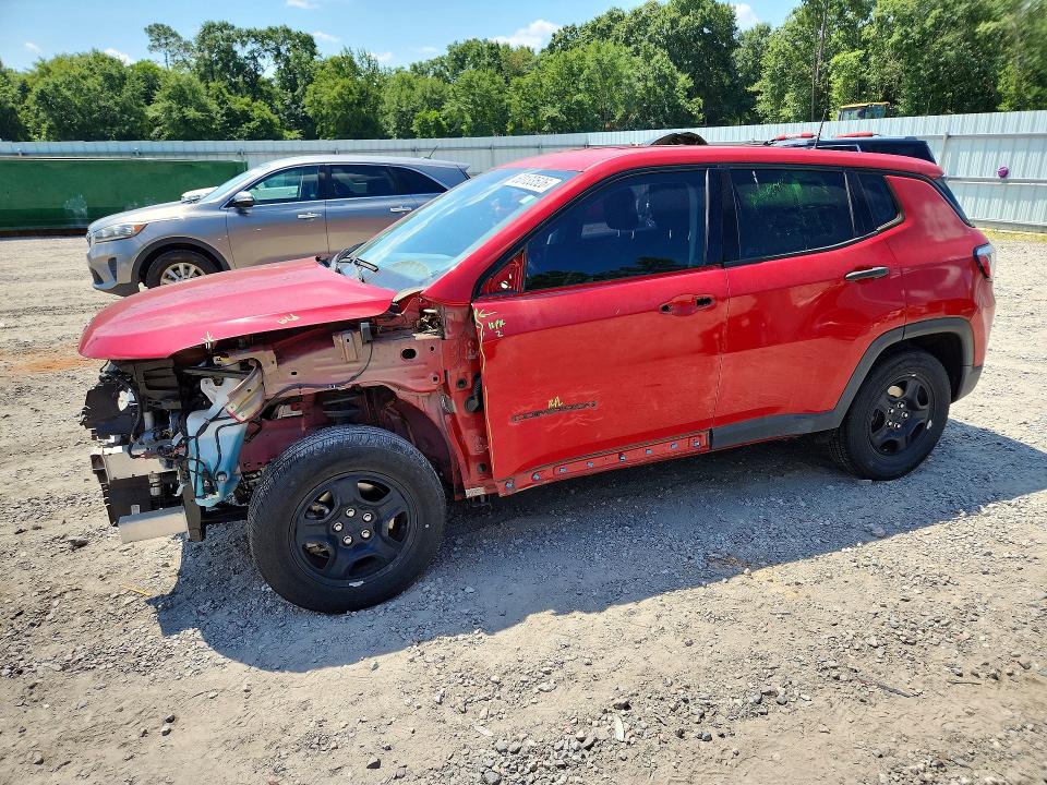 Продажа на аукционе авто 2020 Jeep Compass, vin: 3C4NJCAB2LT247855, номер лота: 60133526