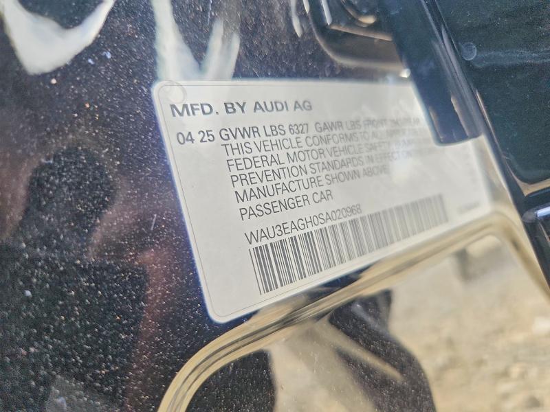 Продаж на аукціоні авто 2025 Audi S6 E-tron, vin: WAU3EAGH0SA020968, номер лоту: 61012866