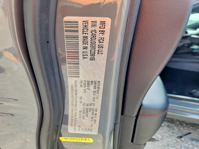 62501496 :رقم المزاد ، 1C4RDJDG9TC239106 vin ، 2026 Dodge Durango مزاد بيع