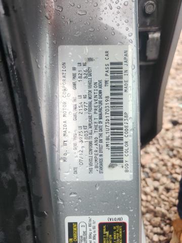 62209636 :رقم المزاد ، JM1BL1U73D1703198 vin ، 2013 Mazda 3 مزاد بيع