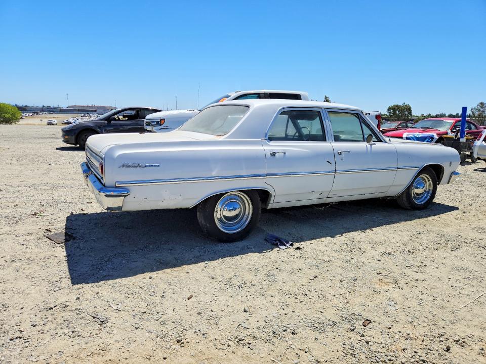 1965 Chevrolet Malibu მანქანა იყიდება აუქციონზე, vin: 135695Z123278, აუქციონის ნომერი: 60705756