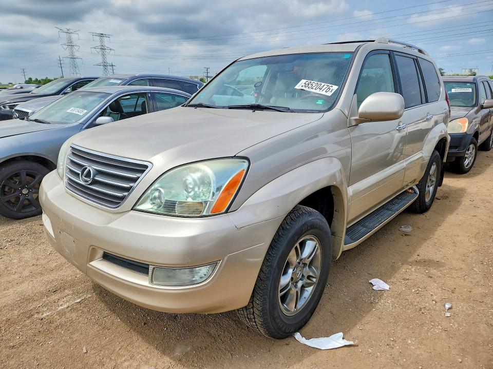58520476 :رقم المزاد ، JTJBT20X380170354 vin ، 2008 Lexus Gx مزاد بيع