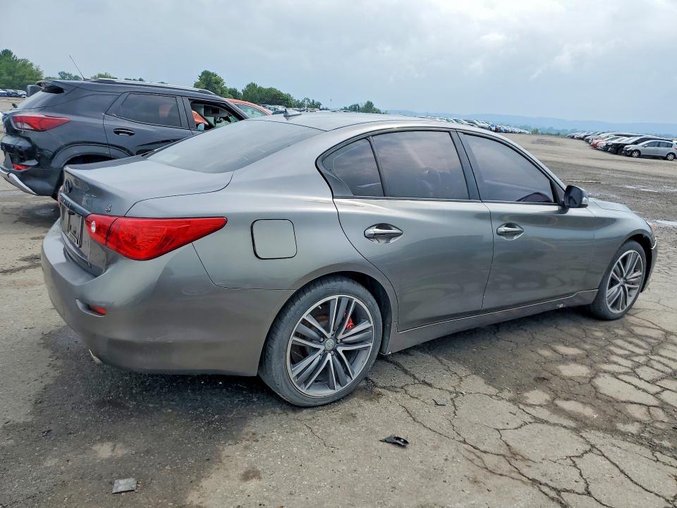 2014 Infiniti Q50 მანქანა იყიდება აუქციონზე, vin: JN1BV7AR2EM681409, აუქციონის ნომერი: 62955986