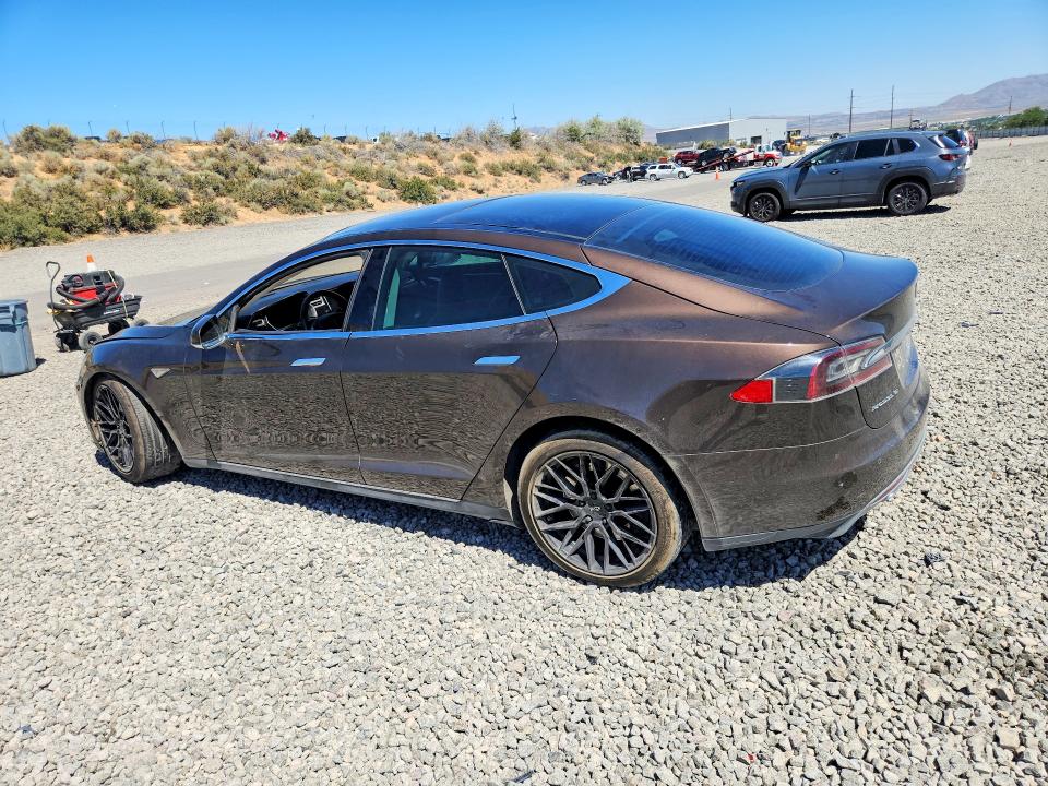 2014 Tesla Model S მანქანა იყიდება აუქციონზე, vin: 5YJSA1H19EFP48618, აუქციონის ნომერი: 60206356