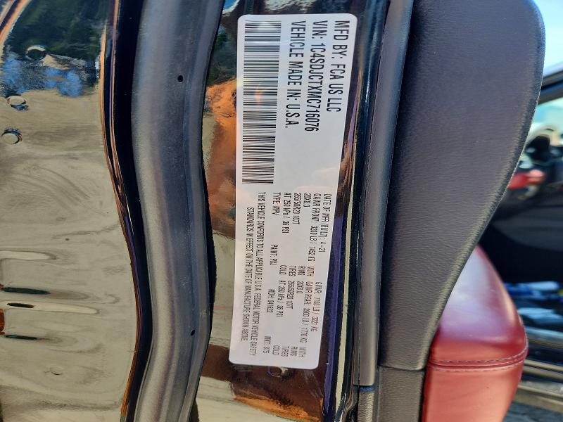 Продаж на аукціоні авто 2021 Dodge Durango, vin: 1C4SDJCTXMC716076, номер лоту: 60654356