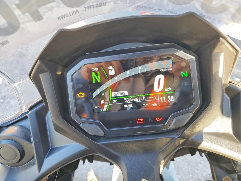 59387846 :رقم المزاد ، ML5EXER12PDA88155 vin ، 2023 Kawasaki Ex650 مزاد بيع