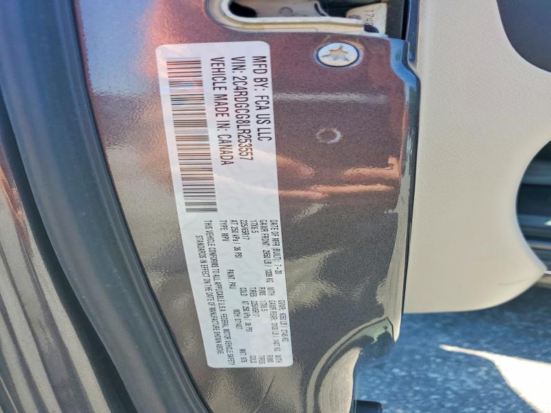 Продаж на аукціоні авто 2020 Dodge Grand Caravan, vin: 2C4RDGCG8LR253557, номер лоту: 61362616