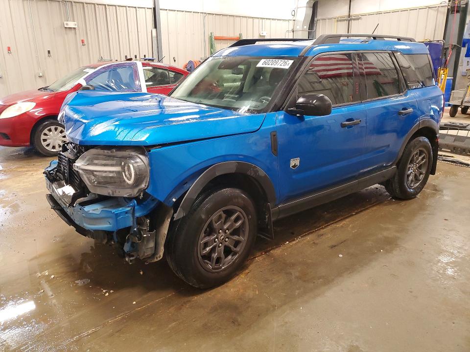 Продаж на аукціоні авто 2022 Ford Bronco Sport, vin: 3FMCR9B67NRE16154, номер лоту: 60209726