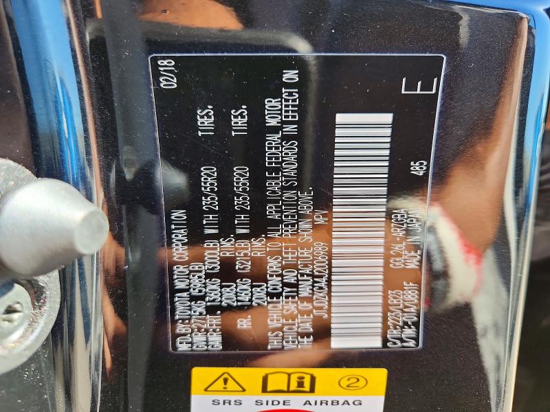 Aukcja sprzedaży 2018 Lexus Rx, vin: JTJDZKCA4J2006989, numer aukcji: 60249206