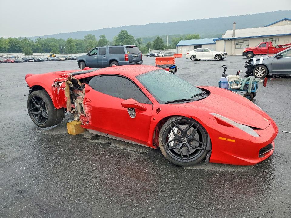 Aukcja sprzedaży 2012 Ferrari 458 Italia, vin: ZFF67NFAXC0184744, numer aukcji: 62913136