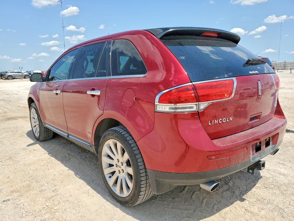 60690036 :رقم المزاد ، 2LMDJ6JK9DBL60907 vin ، 2013 Lincoln Mkx مزاد بيع