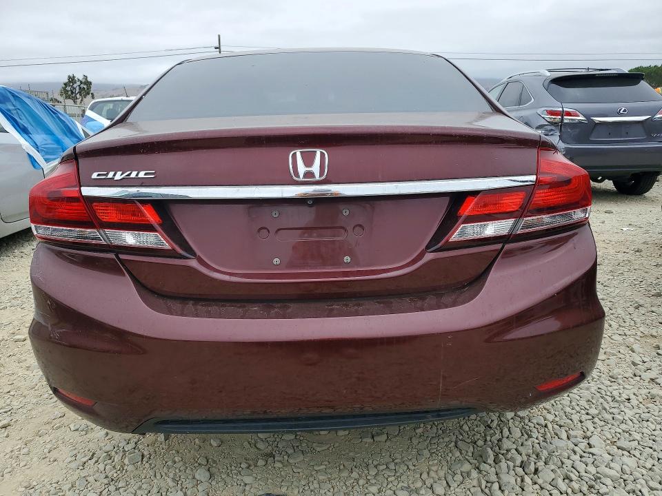 59180536 :رقم المزاد ، 19XFB2F54DE040310 vin ، 2013 Honda Civic مزاد بيع