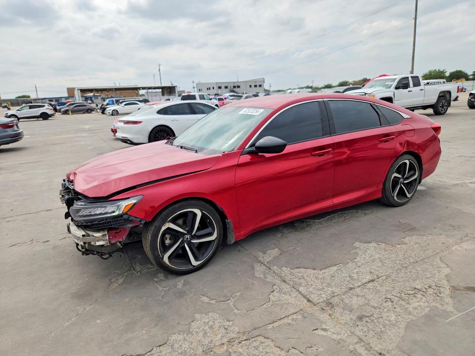 Auction sale of the 2022 Honda Accord, vin: 1HGCV1F30NA058781, lot number: 62523256