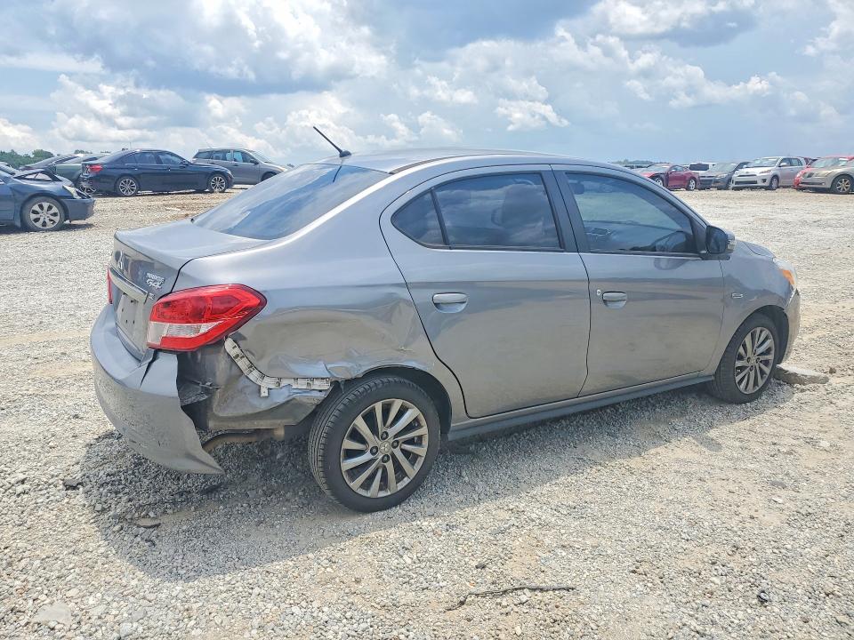 60588726 :رقم المزاد ، ML32F4FJ1KHF15033 vin ، 2019 Mitsubishi Mirage مزاد بيع