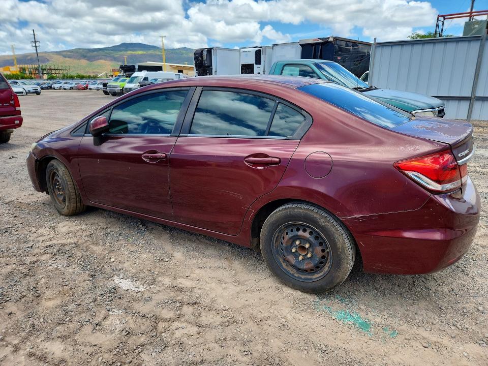 Aukcja sprzedaży 2013 Honda Civic, vin: 2HGFB2F51DH523923, numer aukcji: 61626166