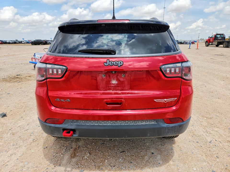 61792486 :رقم المزاد ، 3C4NJDDB2LT184158 vin ، 2020 Jeep Compass مزاد بيع